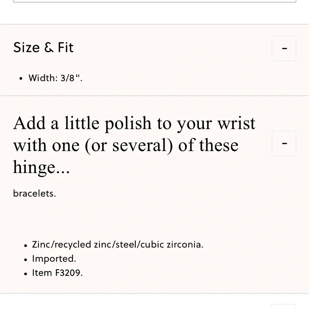 J. Crew Silver Hinge Bangle Bracelet NEW NWT